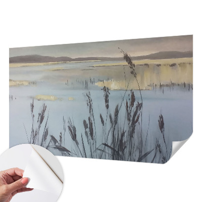 Samolepicí fototapeta do ložnice Klidné jezero