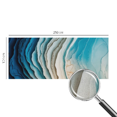 Samolepicí dekorativní fototapeta Vlny harmonie