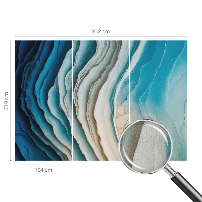 Samolepicí dekorativní fototapeta Vlny harmonie