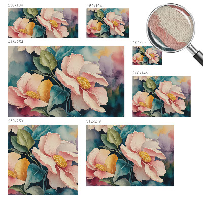 Samolepící fototapeta 3d Květinová elegance