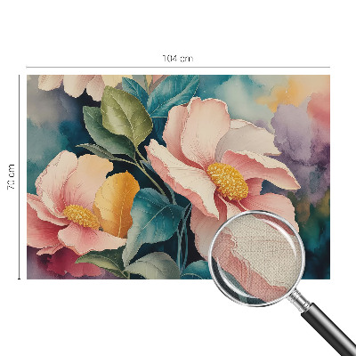 Samolepící fototapeta 3d Květinová elegance