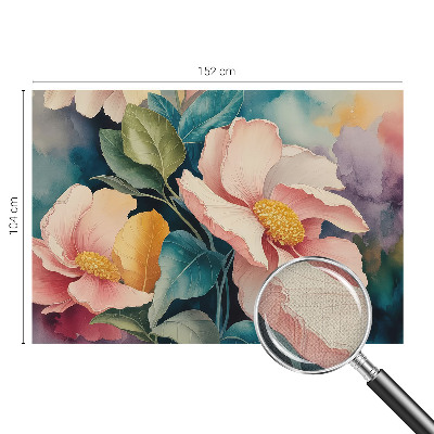Samolepící fototapeta 3d Květinová elegance