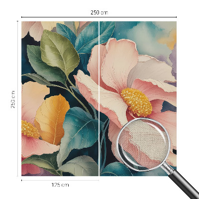 Samolepící fototapeta 3d Květinová elegance