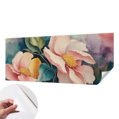 Samolepící fototapeta 3d Květinová elegance