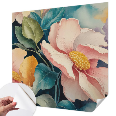 Samolepící fototapeta 3d Květinová elegance