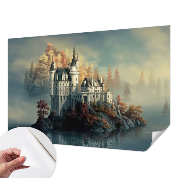 Samolepicí fototapeta do obýváků Pohádkový hrad