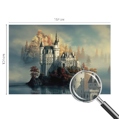 Samolepicí fototapeta do obýváků Pohádkový hrad