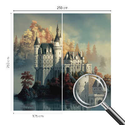 Samolepicí fototapeta do obýváků Pohádkový hrad
