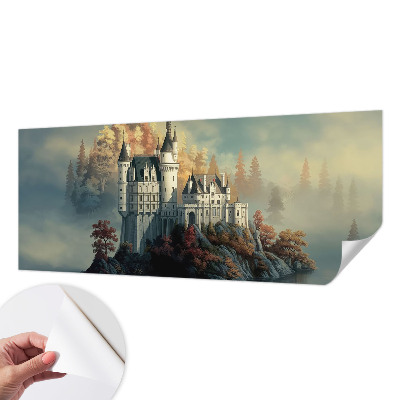 Samolepicí fototapeta do obýváků Pohádkový hrad