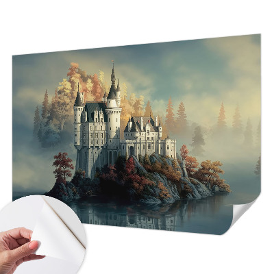 Samolepicí fototapeta do obýváků Pohádkový hrad