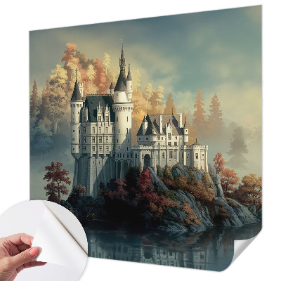 Samolepicí fototapeta do obýváků Pohádkový hrad