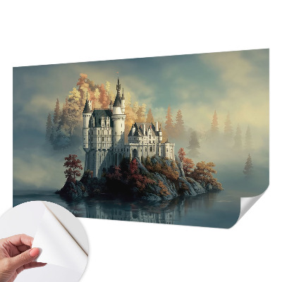Samolepicí fototapeta do obýváků Pohádkový hrad