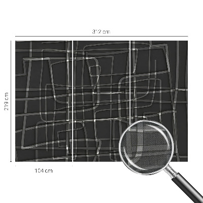 Fototapeta do dětského pokoje Abstraktní linie