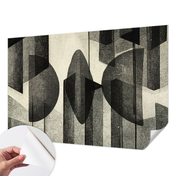 Moderní samolepicí fototapeta Geometrické tvary