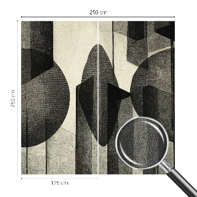 Moderní samolepicí fototapeta Geometrické tvary