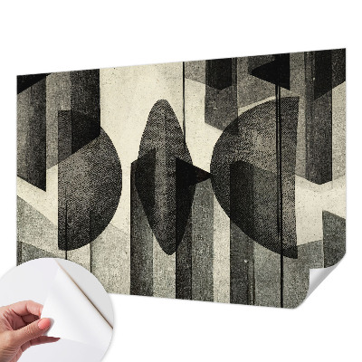 Moderní samolepicí fototapeta Geometrické tvary
