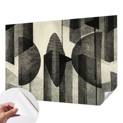 Moderní samolepicí fototapeta Geometrické tvary
