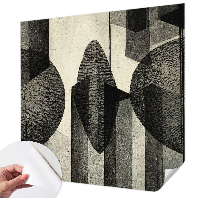 Moderní samolepicí fototapeta Geometrické tvary