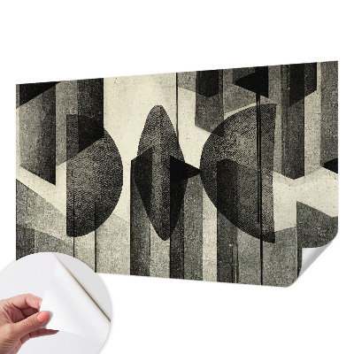 Moderní samolepicí fototapeta Geometrické tvary