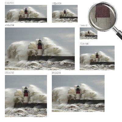 Samolepicí dekorativní fototapeta Mořské vlny