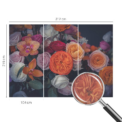 Fototapeta do dětského pokoje Barevná kytice