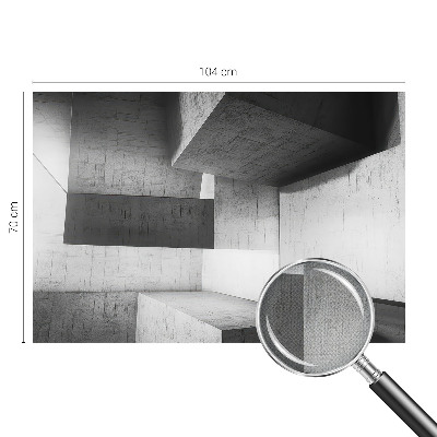 Samolepicí dekorativní fototapeta Geometrické sochy