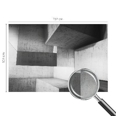 Samolepicí dekorativní fototapeta Geometrické sochy