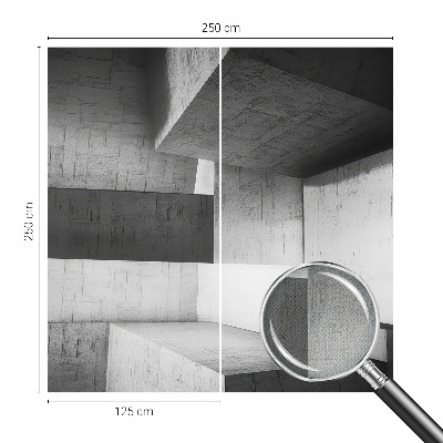 Samolepicí dekorativní fototapeta Geometrické sochy