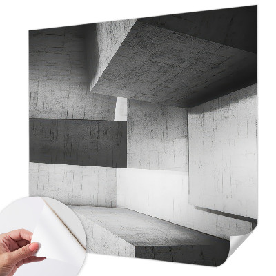 Samolepicí dekorativní fototapeta Geometrické sochy