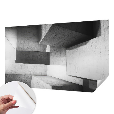 Samolepicí dekorativní fototapeta Geometrické sochy