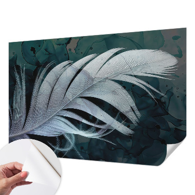 Samolepící fototapeta 3d Éterické pírko