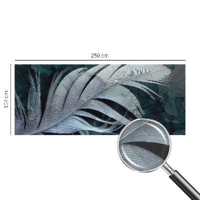 Samolepící fototapeta 3d Éterické pírko