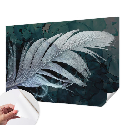 Samolepící fototapeta 3d Éterické pírko