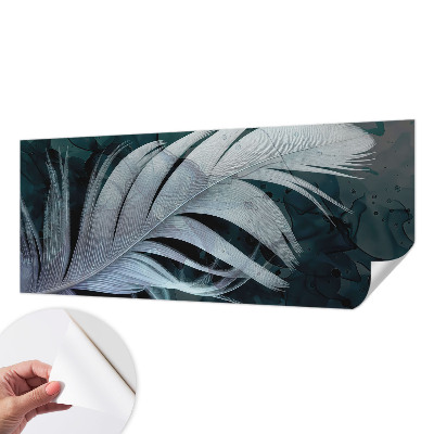 Samolepící fototapeta 3d Éterické pírko