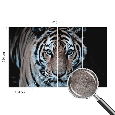 Samolepicí dekorativní fototapeta Portrét tygra