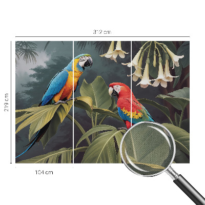 Fototapeta do dětského pokoje Barevní papoušci