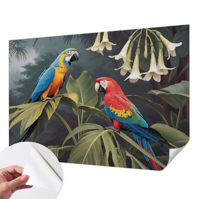 Fototapeta do dětského pokoje Barevní papoušci