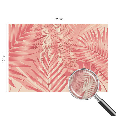 Samolepící fototapeta 3d Tropické listy