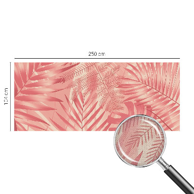 Samolepící fototapeta 3d Tropické listy