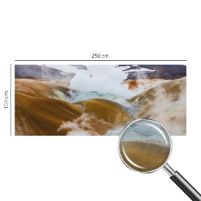 Samolepicí fototapeta na míru Sopečné kopce