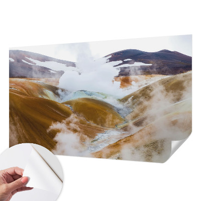 Samolepicí fototapeta na míru Sopečné kopce