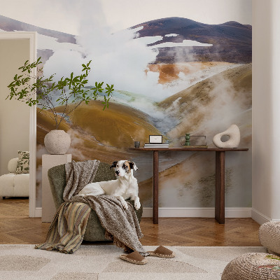 Samolepicí fototapeta na míru Sopečné kopce