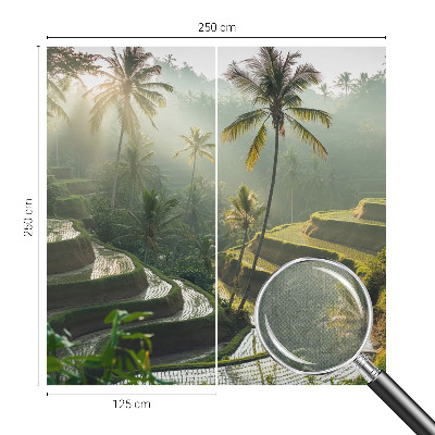Samolepicí fototapeta Rajské terasy