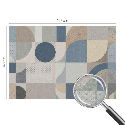 Samolepicí fototapeta do dětského pokoje Geometrická mozaika