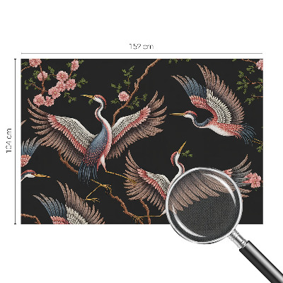 Samolepicí dekorativní fototapeta Květinový vzor