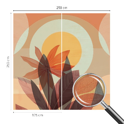 Samolepící fototapeta 3d Květinová abstrakce
