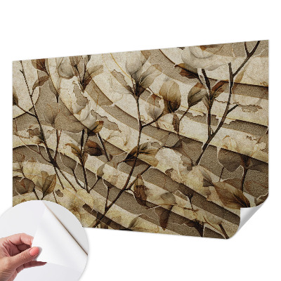 Samolepicí fototapeta na zeď Klasická flóra