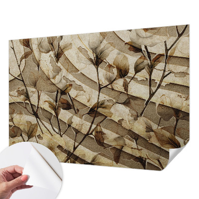 Samolepicí fototapeta na zeď Klasická flóra