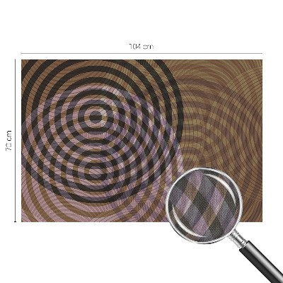 Samolepící tapeta Hypnotizující kruhy