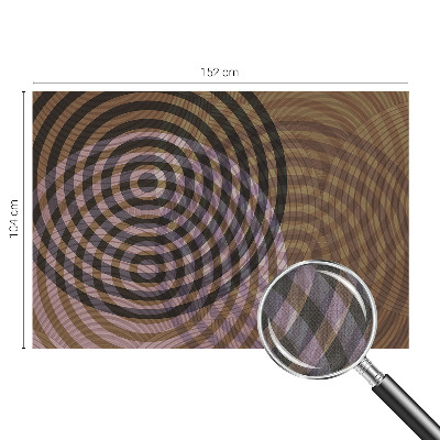 Samolepící tapeta Hypnotizující kruhy
